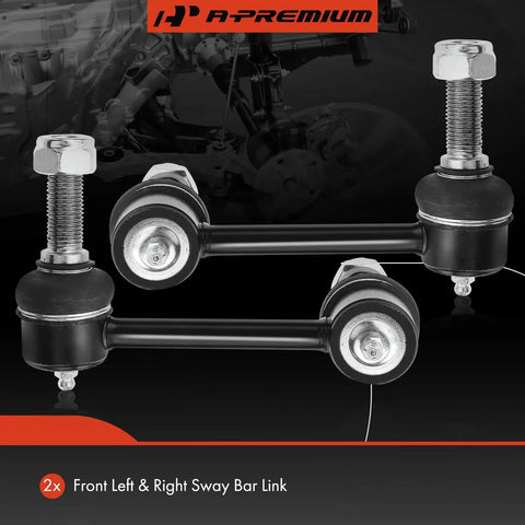 2 Pack Front Sway Bar Links Stabilizer Kit For Chevy Trailblazer SSR GMC Envoy Buick Rainier Saab Nine Seven X Isuzu