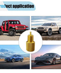 Shop Grade Brake Proportioning Valve Bleeder Tool For Non Adjustable Combination Valves Delivering No Sweat Disc And Drum Adaptation With Gnarly Quick Bleed Flow In Durable Gold Build with automotive applications.