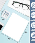 Amazon 1000-count lens wipes for eyeglasses; white pre-moistened, individually wrapped bulk pack sachet