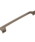 Beefy Satin Nickel 12 Inch Center To Center Appliance Pull For Paneled Appliances And Large Cabinets Mulholland Style Drawer Pull