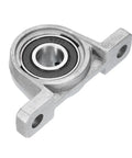Six Pack Pillow Block Bearing Kit 12mm Bore Self Aligning Mount With Cast Iron Housing Zinc Alloy Inner Bearings For Low Friction Quiet Operation And Vibration Reduction