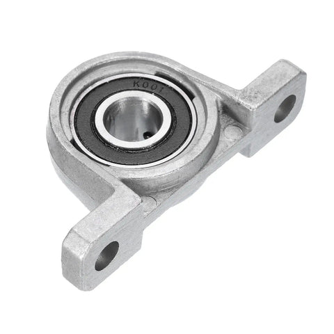 Six Pack Pillow Block Bearing Kit 12mm Bore Self Aligning Mount With Cast Iron Housing Zinc Alloy Inner Bearings For Low Friction Quiet Operation And Vibration Reduction