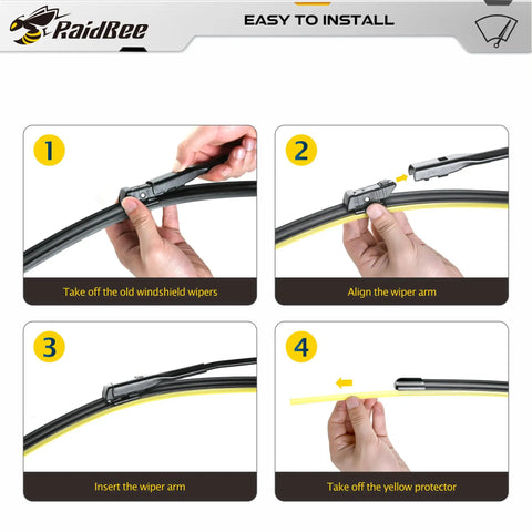 Step Up Your Road Game With These Premium Windshield Wiper Blades For Tesla Model 3 And Model Y Years 2017 Through 2025 installation guide.