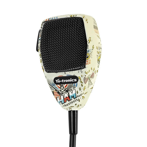 Noise Canceling CB Microphone With 4 Pin Input For Amateur Radio And SSB Communications Universal Transceiver Compatibility