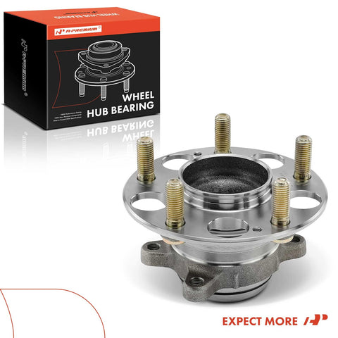 Rear Wheel Bearing And Hub Assembly For Honda Civic 2013 2014 2015 FWD With 5 Lug Direct Fit OEM Grade Quality Reliable Axle Support