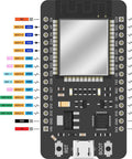 Diagram of Three Pack ESP32 Development Board USB-C Dual Core 32-Bit MCU With WiFi And Bluetooth 4.2 pinout and features