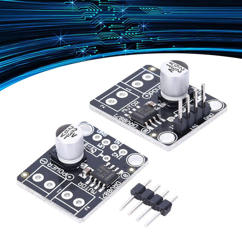 3.6A DC PWM Motor Driver Module With H Bridge For Small Machines showcasing components and pin headers.