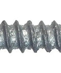 Close-up of a hot dipped galvanized hex lag screw 3/8 x 12 inch for tough wood projects, shown against a plain background.