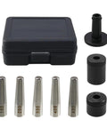 Bad Ass Universal 8 Piece Fuel Injector Seal Installation Tool Kit Fits Small To Large Engines 1 4 L Up To 6 2 L Includes Durable Stainless Steel Instruments Perfect Fit For 2010 Plus Car Models You Need In Your Garage Shop Right Now Today. kit with case and 5 stainless steel cones
