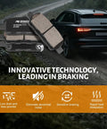 Ceramic Rear Brake Pads For Infiniti And Nissan Vehicles Fits 350Z 370Z Altima Juke Leaf Maxima Murano Pathfinder Quest