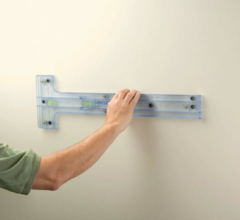 Person installing Brantford Traditional Double Robe Or Towel Hook In Brushed Nickel For Kitchen Or Bathroom Easy Install Coordinating Finish
