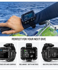 Descent X30 Dive Computer Go-To Rugged Buddy With Surface GPS, Button Controls, 2.4 Inch Color Display, multiple views.