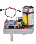 Dead Nuts Robot Servo Motor Delivering Sick Torsion With Reinforced Metal Gears And Aluminum Housing showing compact design with motor and control board.