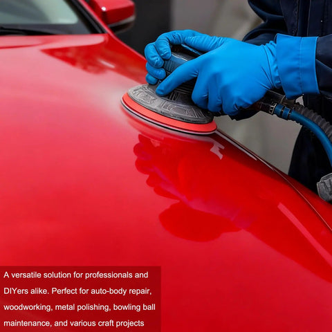 6-Inch Do-It-All Hook And Loop Sanding Sponges Discs 400-3000 Grit Wet Or Dry Pads used on car surface polishing