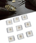 Pro Grade 7120 Balance Wheel Kit For Watch Repair And Movement Tinkering displayed with individual alloy parts.