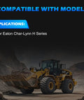 Hydraulic Motor For Eaton Char-Lynn H Series 1 Inch Shaft Diameter Heavy Machinery Compatible Model Display