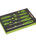 Eight Piece Mechanic Grade Screwdriver Set With Slotted And Phillips Drivers, Durable Alloy Steel, Ergonomic Comfort Handles