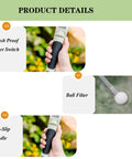 Rechargeable Garden Sprayer Wand With 2000mAh Battery, Up To 5 Hours Of Nonstop Spraying, No Pump Needed, product details