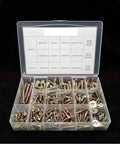 Nuts Bolts And Washers Assortment Kit From Grade 8 With Fine And Coarse Threads In Metric And Inch For Hardware Fasteners