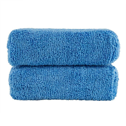 Pro Grade Microfiber Applicator Pads 2 Pack With Ultra Soft Foam Core For Easy Wax Sealant Dressing And Interior Exterior Car Care Detailing