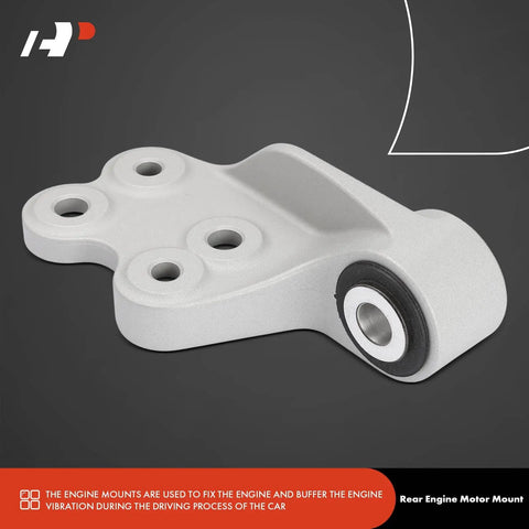 Badass Heavy Duty Rear Engine Motor Mount Fits Toyota Corolla And Prius Models 2016 Through 2022 1.8 Liter Four Cylinder Engine Direct Bolt On Replacement, high-quality steel design with bolt holes.