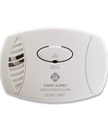 Plug In Carbon Monoxide Detector Alarm With Test And Silence Button CO600 White front view