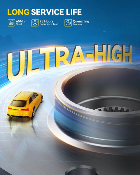 Close-up of Two Pack Front Wheel Hub Assembly For Subaru Forester 2014 2018 Crosstrek 2016 2021 Impreza 2014 2019 XV Crosstrek 2014 2015