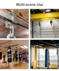 Heavy Duty Track Hanger Bracket For Stainless Steel Channel Trolley Support And Intermediate Hanger Weatherproof Electric Galvanized Finish