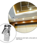 Lawsen Spring Clips Recessed Lighting 40pcs Spring Clips for Downlight Recessed Light Fixtures, iron panel clamp in use.