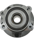 Front view of 4 Piece Front And Rear Wheel Bearing And Hub Assembly Set For 2012 2017 Toyota Prius V Direct Fit Replaces Worn Hubs