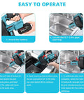 Superb Cordless Drain Auger And Tough Pipe Snake Bundled With A Fast 21V Lithium Battery And Charger operating instructions for kitchen use.