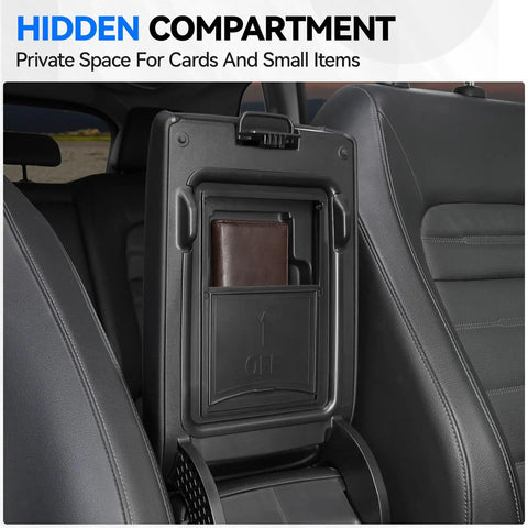 Center Console Organizer 5 Piece Set For Honda CRV 2023 2024 2025 2026 LX EX EX L Sport Hybrid with hidden storage compartment
