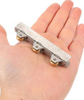 Quiet Glass Door Sliding Roller Wheel Set With Silent Bearing Pulleys for frameless shower doors, compact in hand