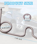 Premium Stainless Steel Fuel Door Spring Fits 2007-2020 Toyota Tundra Gas Tank Valve Flip Lever dimensions and size.