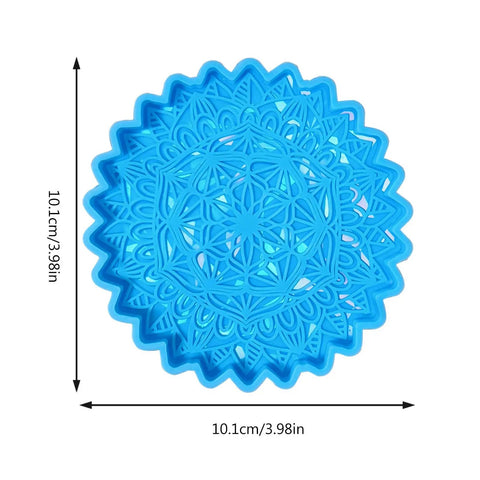 Durable Flexible Silicone Mold For Epoxy Resin Coasters And Cup Mats Built Different For Seamless Casting And Rock Solid DIY Crafting Gear Reusable Tool Perfect For Handmade Gifts And Custom Home Decor That Truly Levels Up Your Creative Hustle