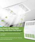 Replacement 85315000 Ventilation Fan Grille Lens for Bathroom Exhaust Fans Compatible with 663 Series 763RL 769RL 770F