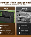 Comparison of 80 Gallon Outdoor Storage Bench With Wood Grain Style Resin Deck Box versus traditional wooden bench