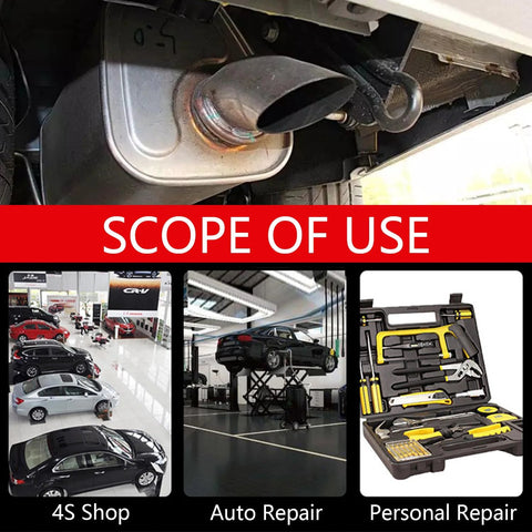 Exhaust hanger removal tool with 25° offset design; high-strength pliers with non-slip handle by Amazon
