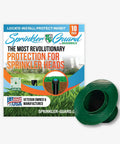 Sprinkler Head Guard Protector Donut Style Patented Sprinkler Protection Prevents Mower Damage 10 Pack ABS Plastic Durable Lawn Irrigation Shield