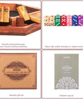 Upgraded Shut The Box Dice Game For 1 To 6 Players With Wooden Board And 16 Dice, featuring wooden board, dice, gift box, manual.