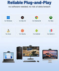 High Grade 1080P Webcam Goes Hard With Sturdy Metal Tripod And Dual Mics Deliver Zero Lag Zoom Chats And Twitch Streams For PC And Laptop Users Right Now on various devices.