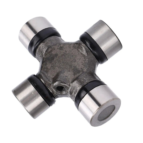 Universal Joint Kit For Spicer 1310 1350 U Joints Built To Last Replacement With Strap And U Bolt Kit Heavy Duty Forged Steel Construction Easy Lubrication Via Side Grease Fitting Works With Auto Drive Systems. forged steel cross joint with grease fitting