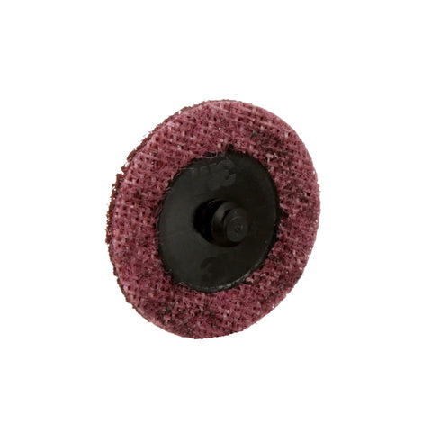 Scotch-Brite Roloc Surface Conditioning Disc for Aggressive Deburring and Finishing, Pro Grade 2 Inch Diameter, Non-Woven Backing