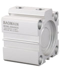 Space Saving SDA40x20 Compact Thin Air Cylinder 40mm Bore 20mm Stroke Double Acting Aluminum Body with PT1/8 Ports
