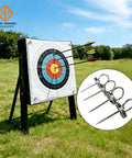 Archery Target Pins 304 Stainless Steel Pro Grade Rugged Rustproof All Weather Universal Fit For EVA Foam XPE Bag Targets