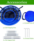 Portable Pop Up Golf Chipping Net With Carry Bag For Indoor And Outdoor Practice In The Backyard Foldable Target Net Easy Setup