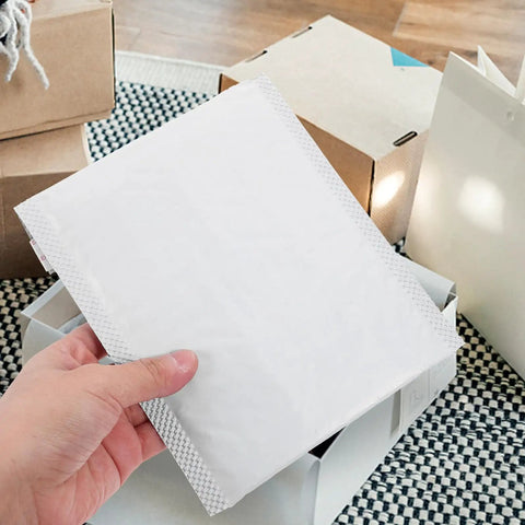 100 Pack Bubble Envelope Mailers 15x18 Inches Plus 4cm Self Seal Waterproof Packaging Bags for small business use