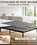 Heavy Duty Bunkie Board King Size 76X80 Real Deal Mattress Support That Cuts Down Saggin Fast Keeping Your Sleep Game Strong With A Breathable Wood Base Built Tough For Any Bedroom Setup.