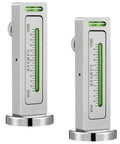 Two Pack Magnetic Camber Alignment Tools Universal Adjustable Camber Caster Gauge With Magnetic Base, silver and green design.