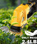 Cordless Hedge Trimmer With Dewalt 20V Max Battery Compatibility No Battery Included Lightweight Powerhouse For Yard Work